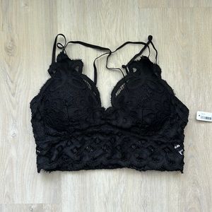 NWT Altard State Black Bralette Size L
